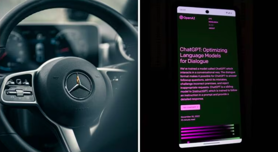 Mercedes-Benz, Microsoft to Bring ChatGPT to US Driving Experience