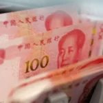 Chinese Yuan Up for First Time in Months